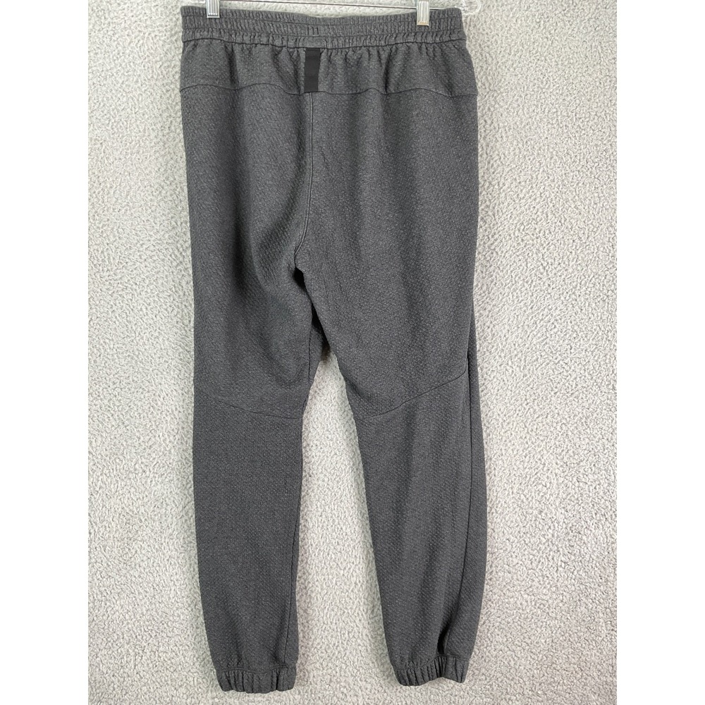 Lululemon Engineered Warmth Jogger Mens Large Grey Excellent Textured Knit - Picture 3 of 8